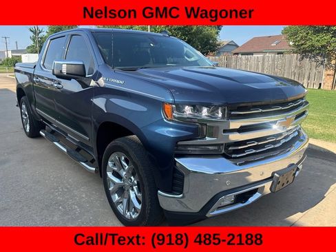 Used 2019 Chevrolet Silverado 1500 LTZ w/ LTZ Plus Package AWD/4WD image 3