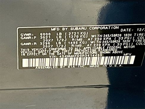 Used 2024 Subaru Ascent Onyx Edition Limited image 35