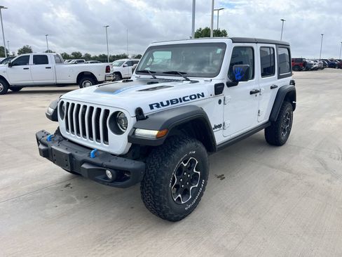Used 2023 Jeep Wrangler Unlimited Rubicon 4xe w/ Steel Bumper Group AWD/4WD image 7