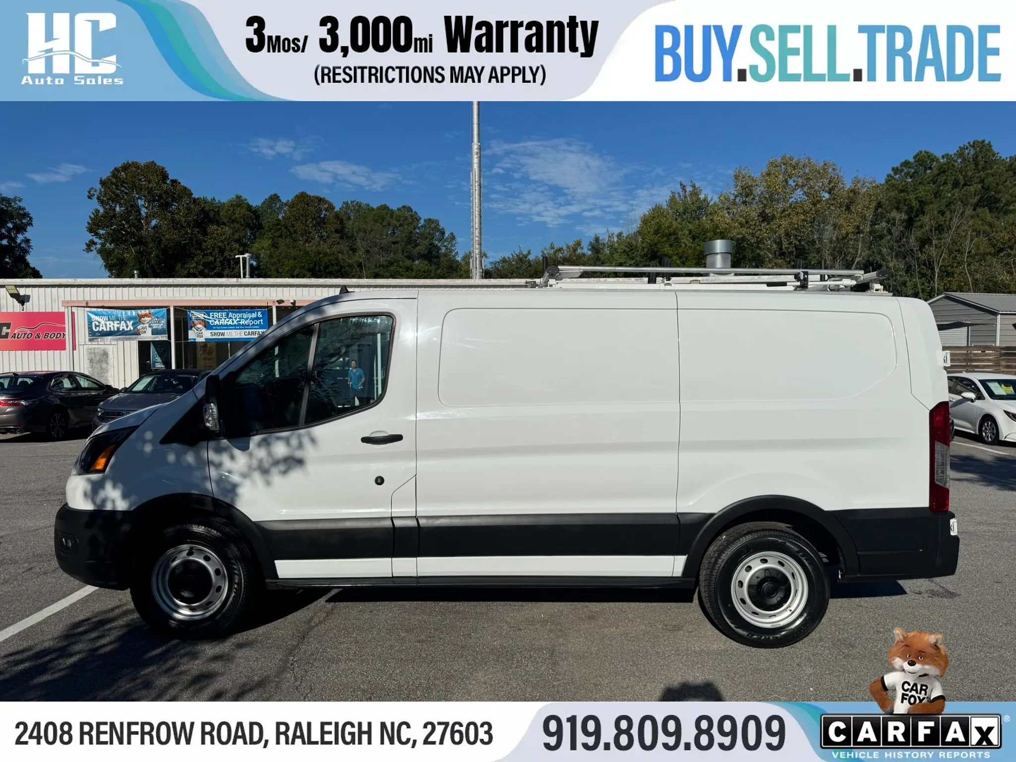 Used 2023 Ford Transit 150 Low Roof RWD image 2