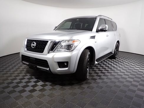 Used 2019 Nissan Armada Platinum w/ Captain's Chairs Package image 2