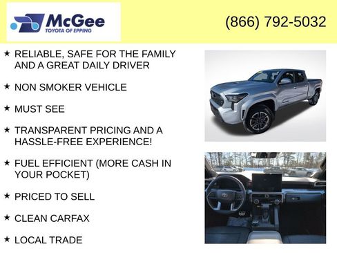 Used 2025 Toyota Tacoma TRD Sport w/ TRD Sport Upgrade Package image 4