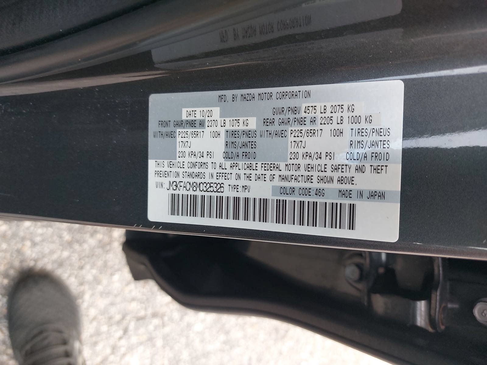 Used 2021 MAZDA CX-5 Touring FWD image 36