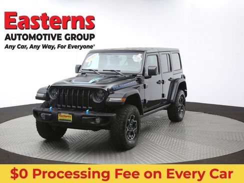 Used 2023 Jeep Wrangler Unlimited Rubicon 4xe w/ Steel Bumper Group AWD/4WD image 58