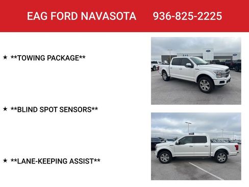 Used 2018 Ford F150 Platinum w/ Equipment Group 701A Luxury image 8