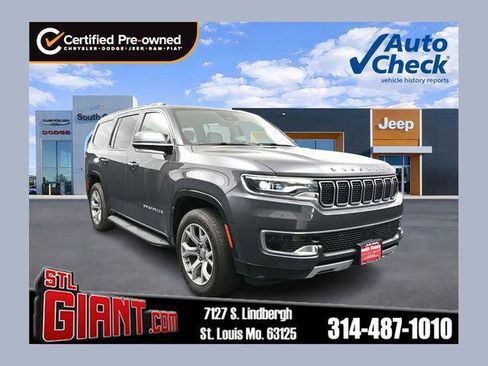 Certified 2022 Jeep Wagoneer Series II w/ Flexible Seating Group AWD/4WD image 1