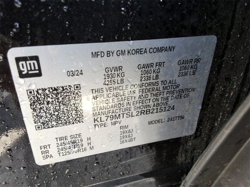 Certified 2024 Chevrolet TrailBlazer RS w/ Driver Confidence Package image 17