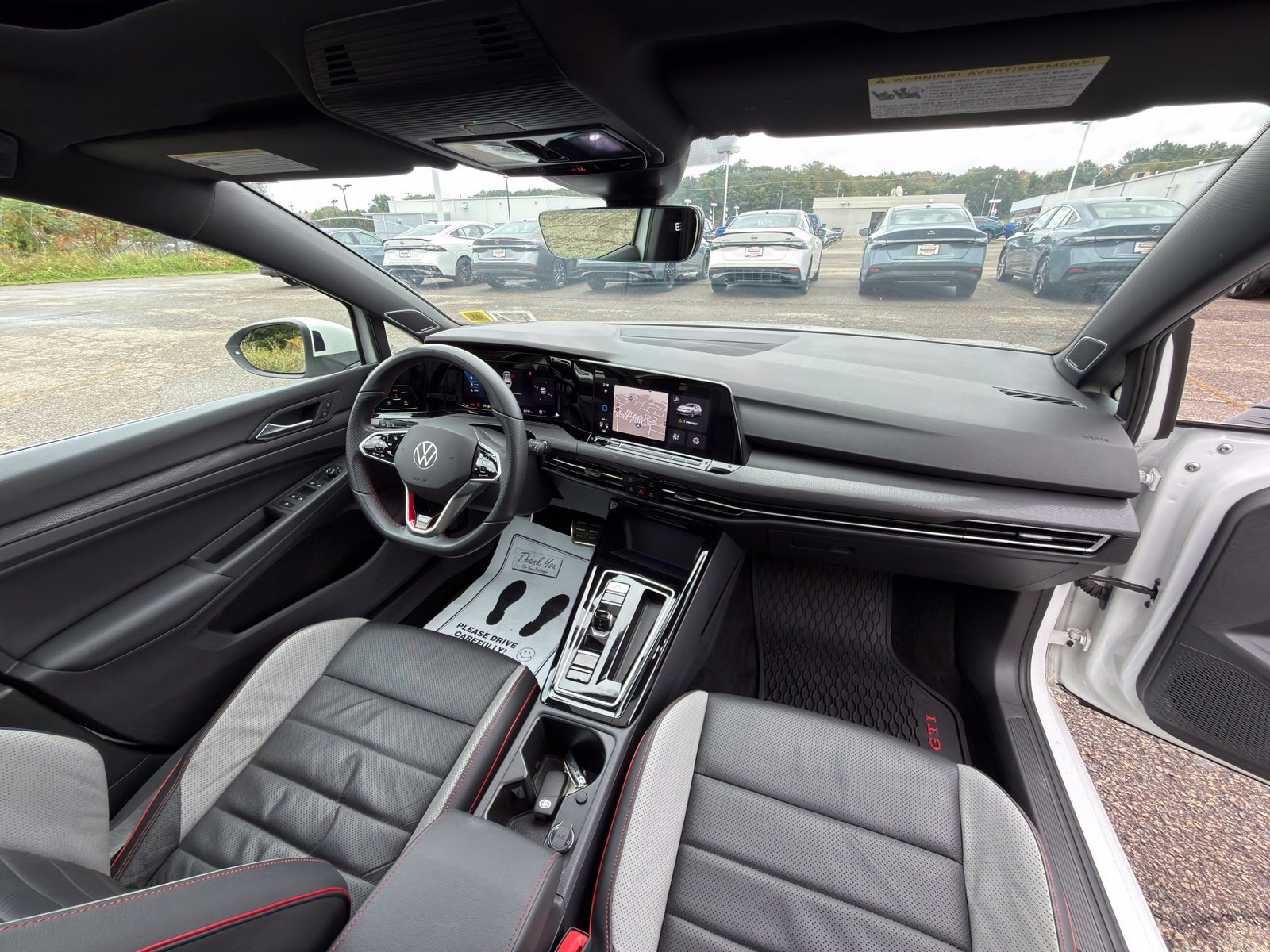 Used 2024 Volkswagen GTI SE w/ SE Leather Seats Package FWD image 39