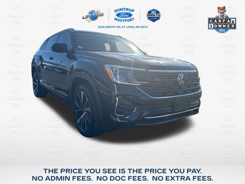 Used 2025 Volkswagen Atlas Cross Sport SEL Premium R-Line AWD/4WD image 1
