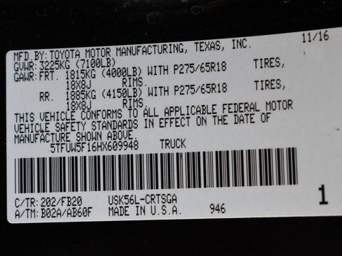 Used 2017 Toyota Tundra SR5 image 33