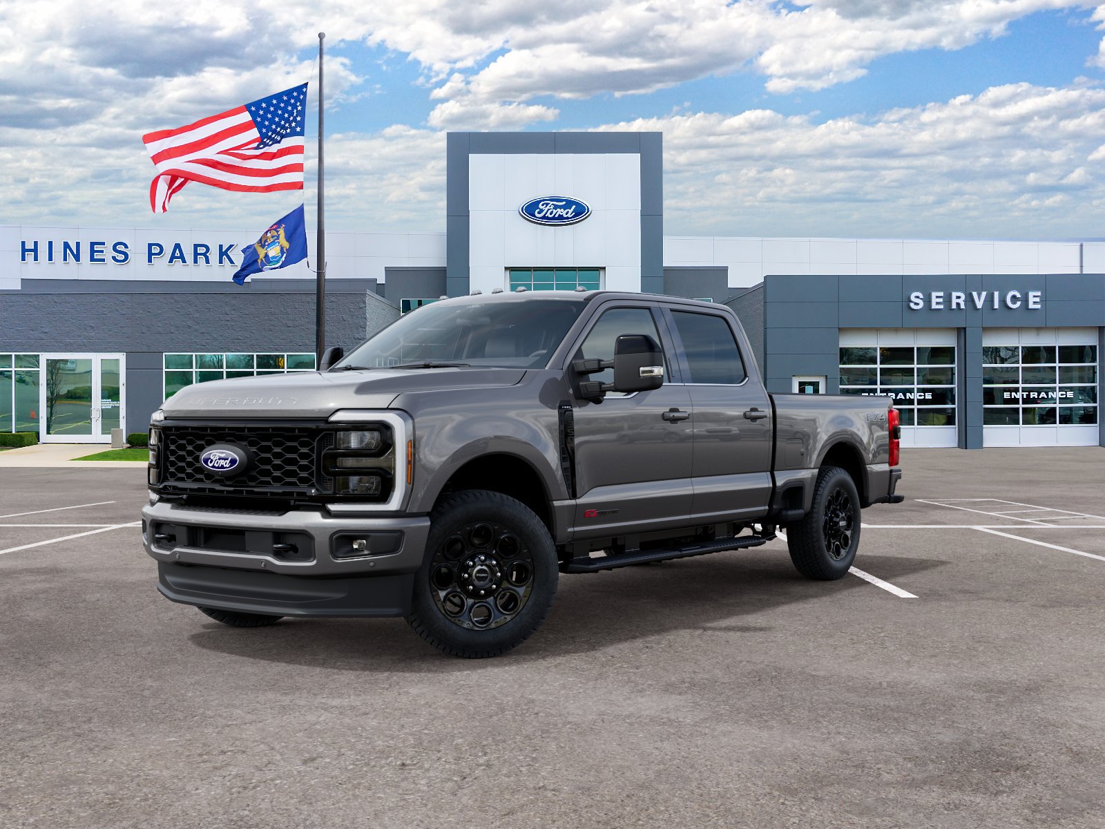 New 2027 Ford F350 Lariat w/ Black Appearance Package AWD/4WD image 2