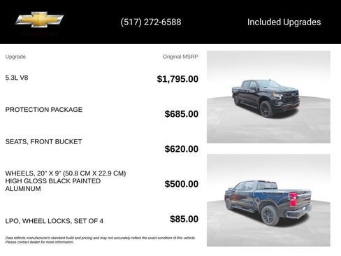 Used 2022 Chevrolet Silverado 1500 LT Trail Boss w/ Protection Package AWD/4WD image 5