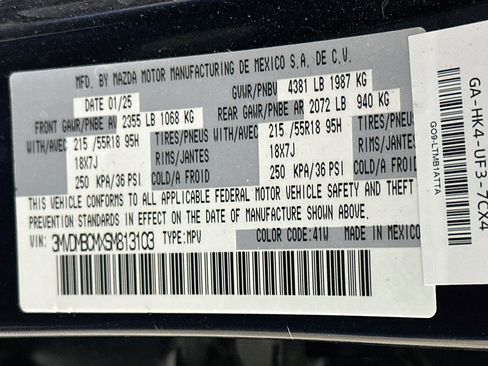 Used 2025 MAZDA CX-30 AWD 2.5 S w/ Preferred Package image 12