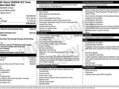 Used 2024 GMC Sierra 2500 SLT w/ LPO, GMC Protection Package image 5