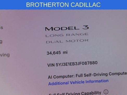 Used 2018 Tesla Model 3 Long Range AWD/4WD image 19