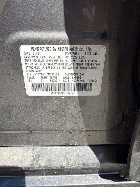 Used 2012 INFINITI M37 x w/ Premium Pkg AWD/4WD image 9