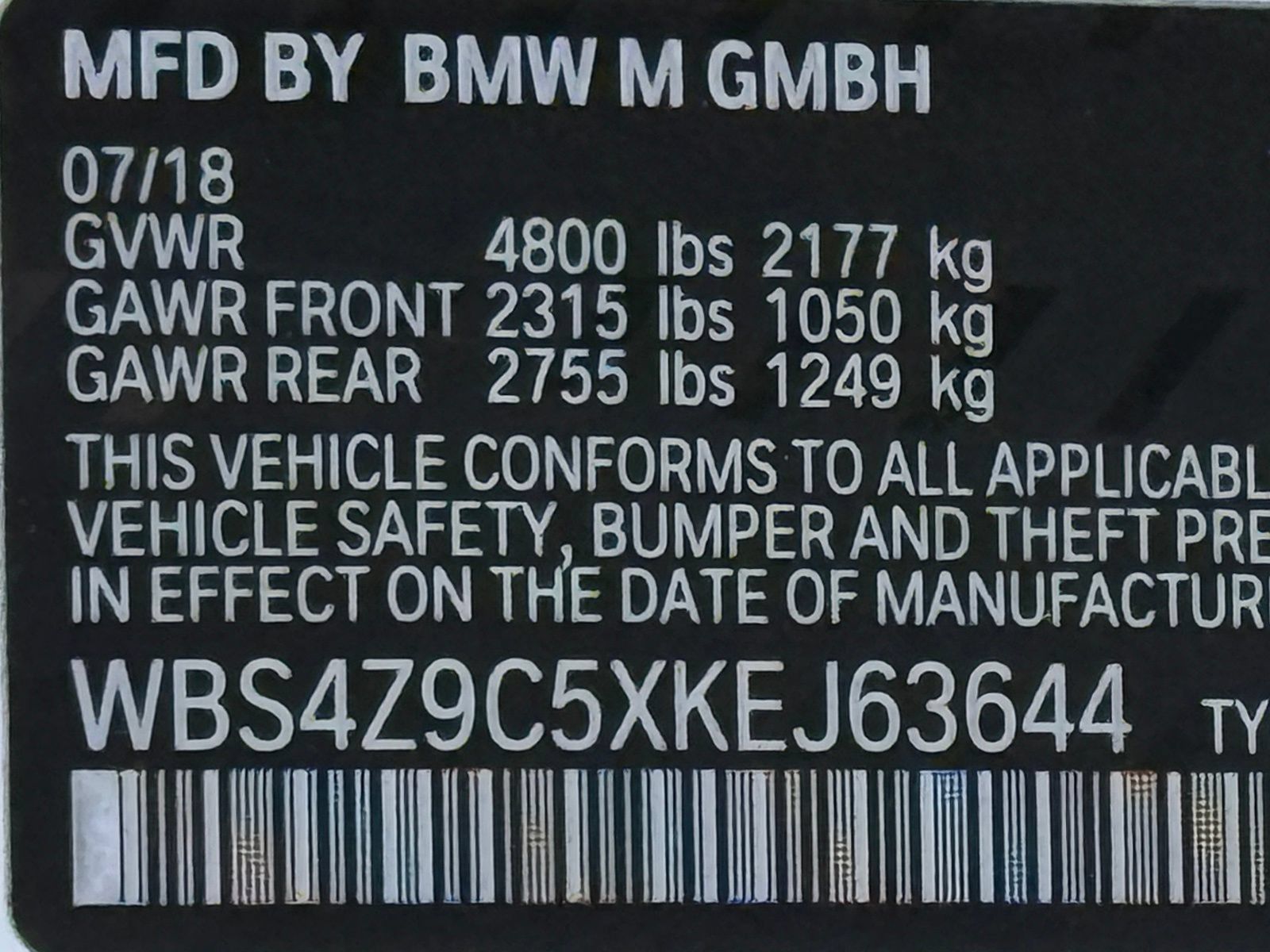 Used 2019 BMW M4 Convertible RWD image 46