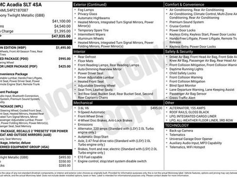 Used 2023 GMC Acadia SLT w/ Elevation Edition image 6