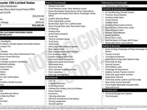 Used 2013 Chrysler 200 Limited image 4