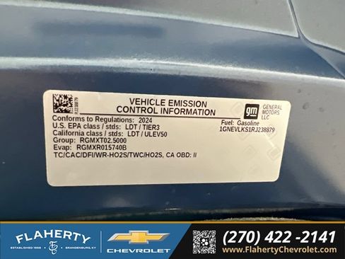 Used 2024 Chevrolet Traverse RS w/ LPO, Floor Liner Package AWD/4WD image 17