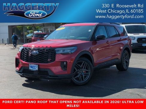 Certified 2025 Ford Explorer ST w/ Sun And Sound Package AWD/4WD image 1