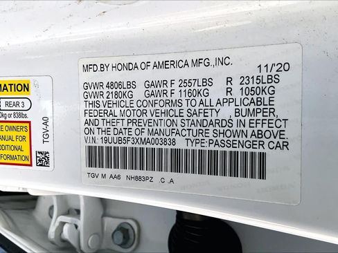 Used 2021 Acura TLX FWD image 33