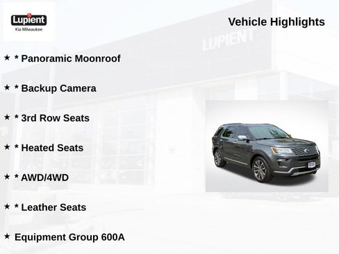 Used 2018 Ford Explorer Platinum AWD/4WD image 5