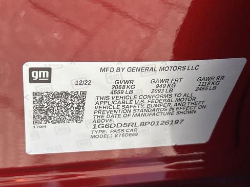 Certified 2023 Cadillac CT4 V w/ Navigation Package image 33