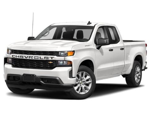 Used 2020 Chevrolet Silverado 1500 Custom w/ Custom Convenience Package AWD/4WD image 1