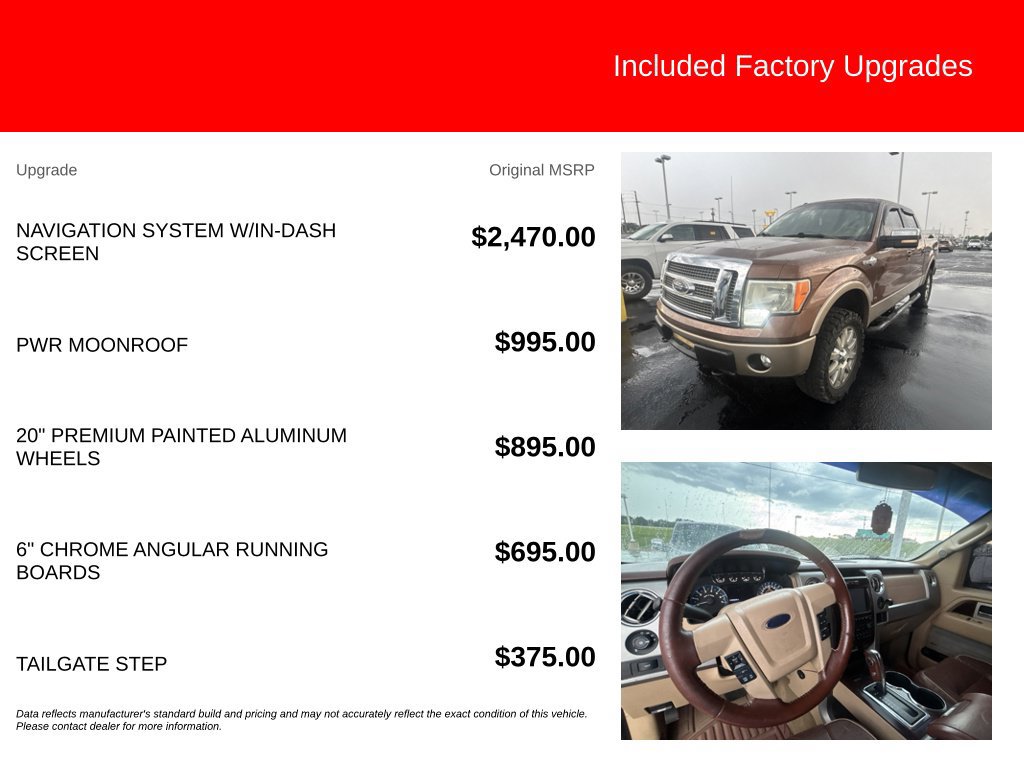 Used 2012 Ford F150 King Ranch AWD/4WD image 5