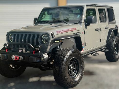 Used 2020 Jeep Wrangler Unlimited Rubicon w/ Steel Bumper Group AWD/4WD image 1