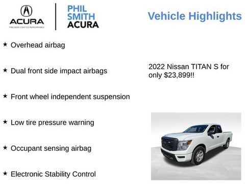 Used 2022 Nissan Titan S image 8