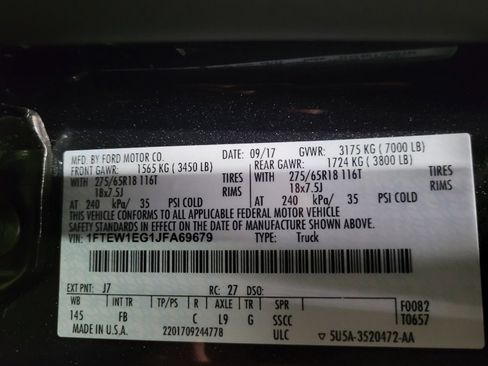 Used 2018 Ford F150 XLT w/ Equipment Group 302A Luxury image 33