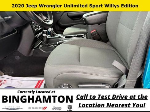 Used 2020 Jeep Wrangler Unlimited Sport image 8