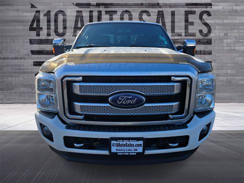 Used 2014 Ford F350 Platinum w/ Platinum Package AWD/4WD image 5