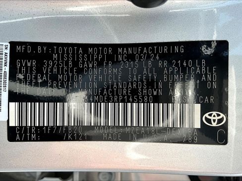 Used 2024 Toyota Corolla LE FWD image 19