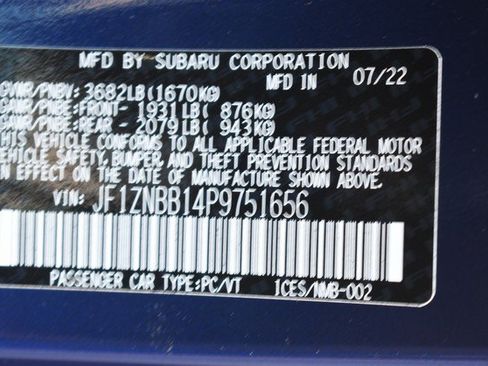 Certified 2023 Toyota GR86 w/ ALL Weather Mat Package (TMS) RWD image 33