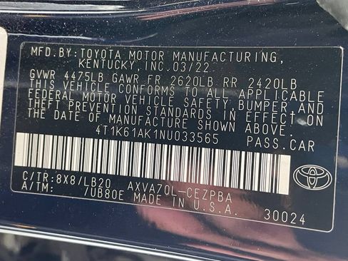 Used 2022 Toyota Camry XSE FWD image 32
