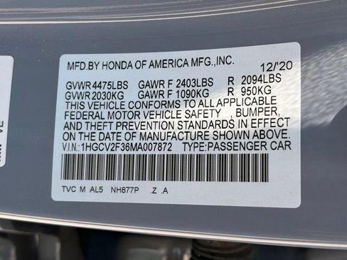 Used 2021 Honda Accord Sport image 17