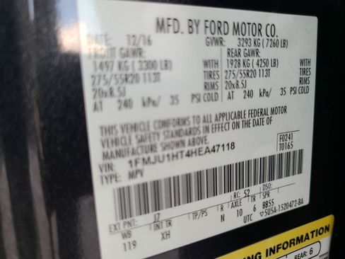 Used 2017 Ford Expedition XLT w/ Equipment Group 202A RWD image 29
