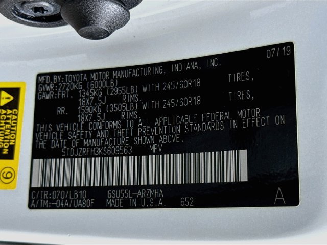 Used 2019 Toyota Highlander XLE AWD/4WD image 35