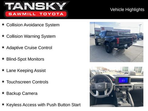 New 2026 Toyota Tacoma TRD Sport image 9