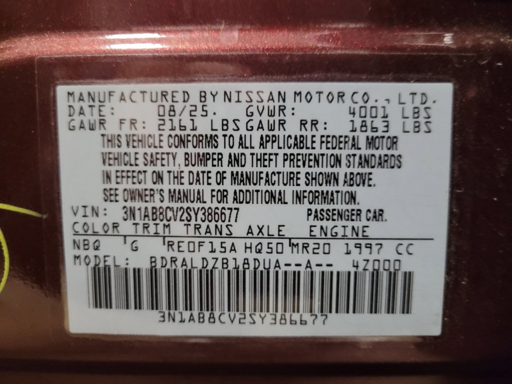 Used 2025 Nissan Sentra SV FWD image 33