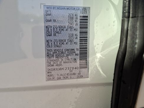 Certified 2023 Nissan Pathfinder SL w/ Lighting Package (N92) image 27