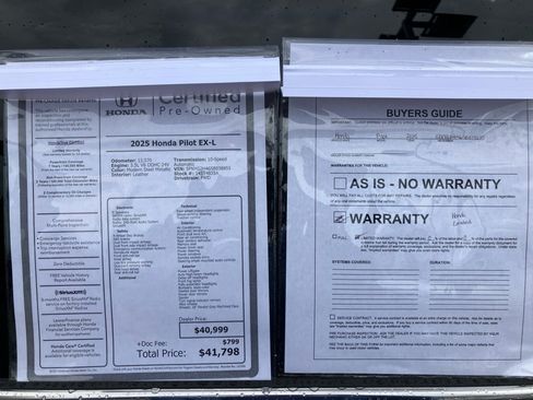 Certified 2025 Honda Pilot EX-L image 37