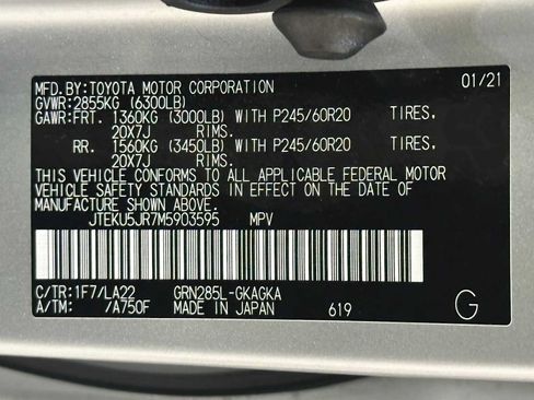 Certified 2021 Toyota 4Runner Limited image 32