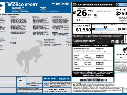 Used 2021 Ford Bronco Sport Big Bend w/ Big Bend Package image 5