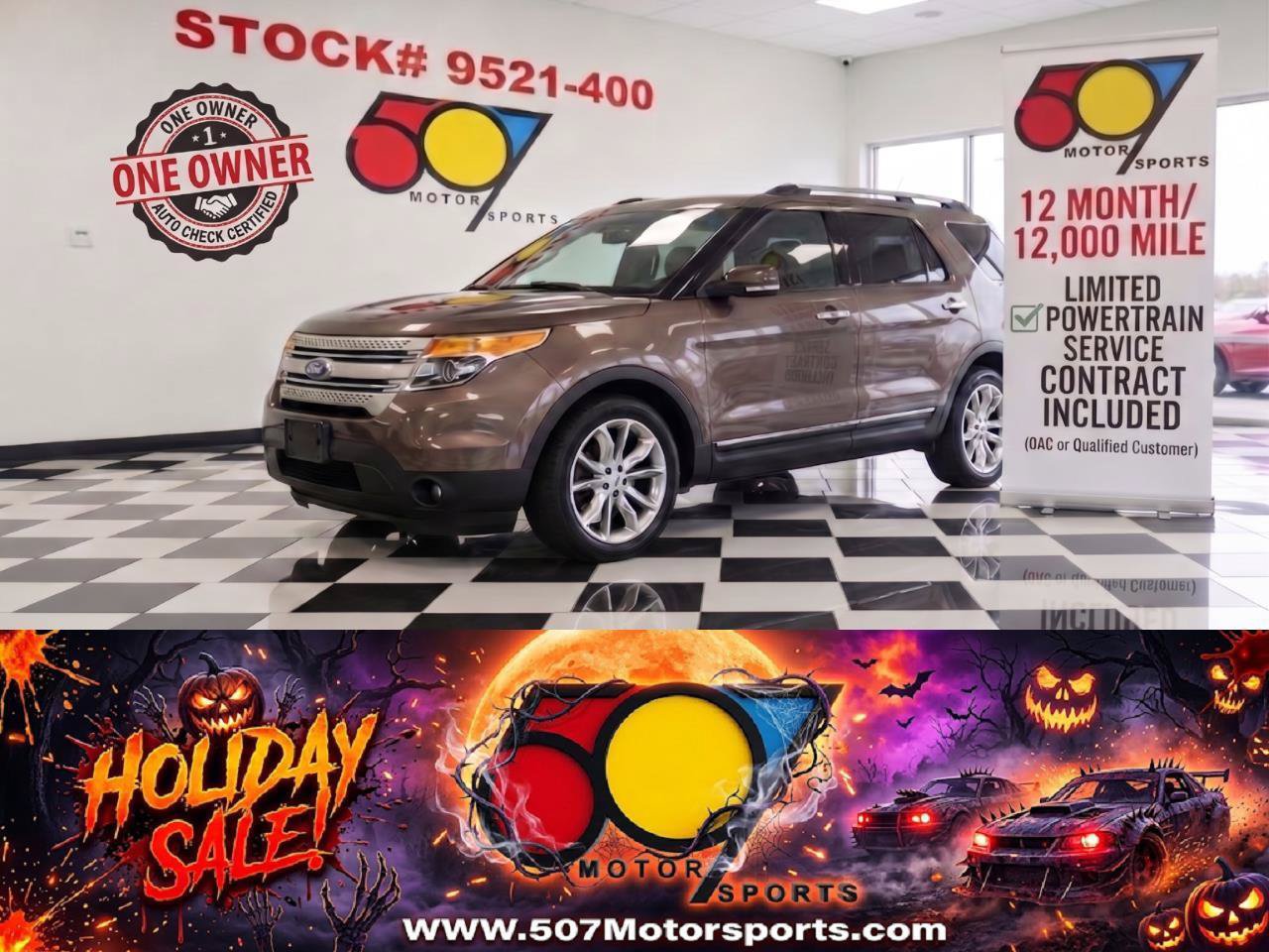 Used 2015 Ford Explorer XLT w/ Equipment Group 202A AWD/4WD image 1