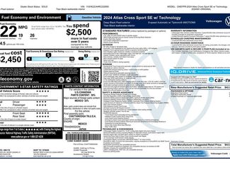 Used 2024 Volkswagen Atlas Cross Sport SE video 3