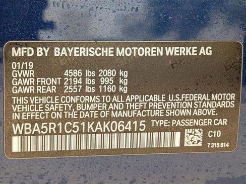 Used 2019 BMW 330i Sedan w/ Driving Assistance Package image 20